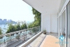 Big size apartment with balcony on the lake for rent in Tay Ho District 